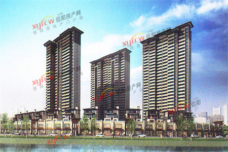 御景华庭3室2厅1卫104m2精装修